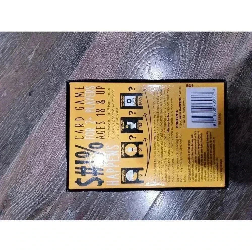 S#!% Happens card‎ game #3